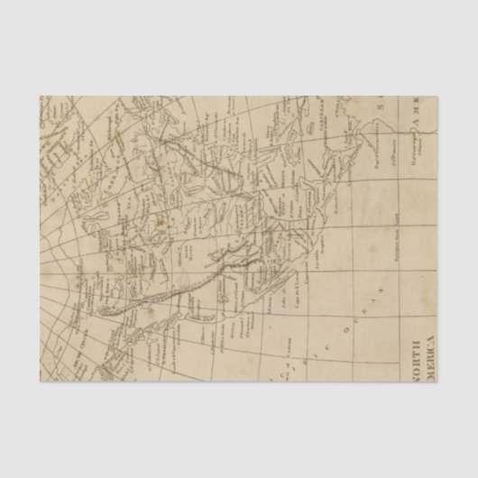 Noord-Amerika 15 Tissuepapier (Voorkant)