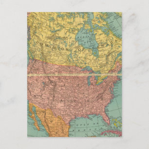 Noord-Amerika 16 Briefkaart