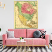 Noord-Amerika 17 Canvas Afdruk (Insitu (Woonkamer))