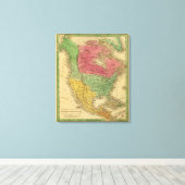 Noord-Amerika 17 Canvas Afdruk (Insitu (Houten vloer))