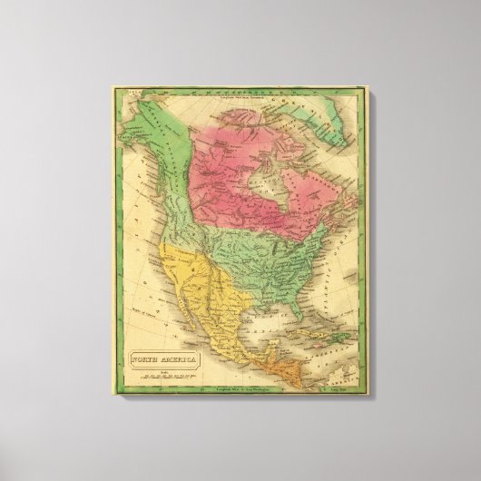 Noord-Amerika 17 Canvas Afdruk (Voorkant)