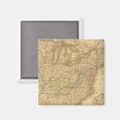 Noord-Amerika 17 Magneet (Voorkant / Achterkant)