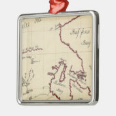 Noord-Amerika 17 Metalen Ornament (Links)