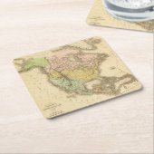 Noord-Amerika 20 2 Kartonnen Onderzetters (Schuin)