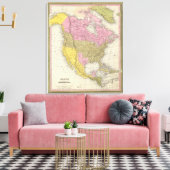 Noord-Amerika 21 Canvas Afdruk (Insitu (Woonkamer))