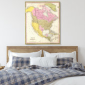 Noord-Amerika 21 Canvas Afdruk (Insitu (Slaapkamer))