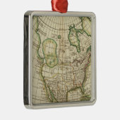 Noord-Amerika 21 Metalen Ornament (Rechts)