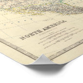 Noord-Amerika 22 Poster (Hoek)