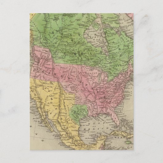 Noord-Amerika 23 Briefkaart (Voorkant)