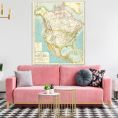 Noord-Amerika 23 Canvas Afdruk (Insitu (Woonkamer))