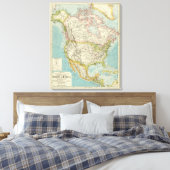 Noord-Amerika 23 Canvas Afdruk (Insitu (Slaapkamer))