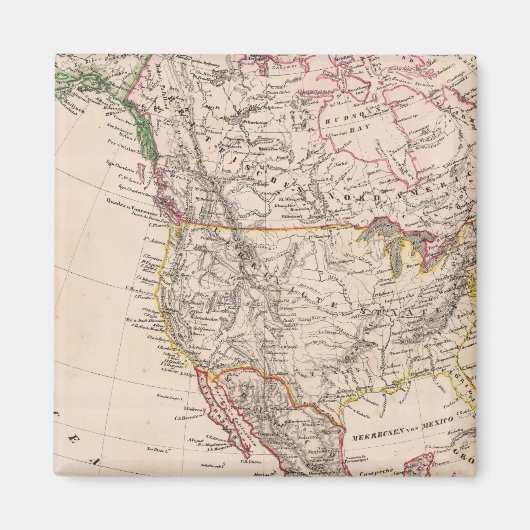 Noord-Amerika 23 Magneet (Voorkant)