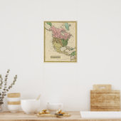 Noord-Amerika 23 Poster (Keuken)