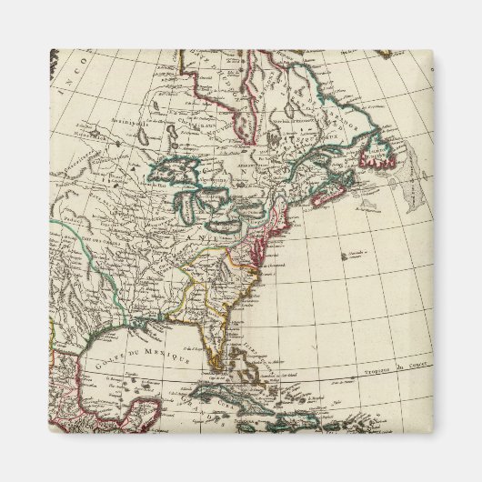 Noord-Amerika 24 Magneet (Voorkant)