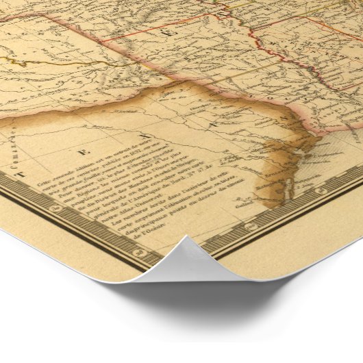 Noord-Amerika 24 Poster (Hoek)