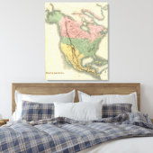 Noord-Amerika 25 Canvas Afdruk (Insitu (Slaapkamer))