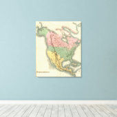 Noord-Amerika 25 Canvas Afdruk (Insitu (Houten vloer))