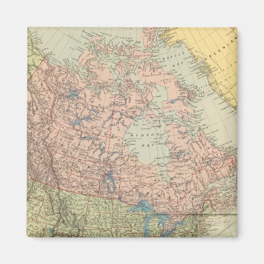 Noord-Amerika 25 Magneet (Voorkant)