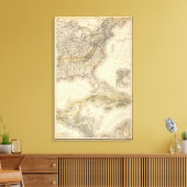 Noord-Amerika 29 Canvas Afdruk (Insitu (Woonkamer))
