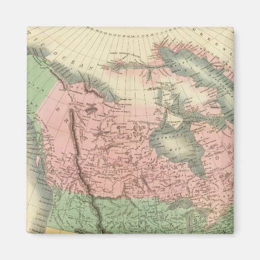 Noord-Amerika 2 Magneet (Voorkant)