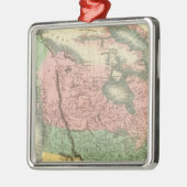 Noord-Amerika 2 Metalen Ornament (Links)