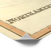 Noord-Amerika 2 Poster (Hoek)