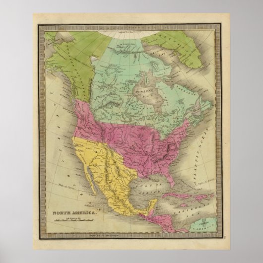 Noord-Amerika 30 Poster (Voorkant)