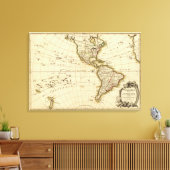 Noord-Amerika 31 Canvas Afdruk (Insitu (Woonkamer))