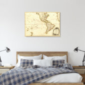 Noord-Amerika 31 Canvas Afdruk (Insitu (Slaapkamer))