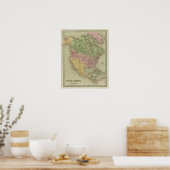 Noord-Amerika 33 Poster (Keuken)