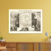 Noord-Amerika 34 Canvas Afdruk (Insitu (Woonkamer))