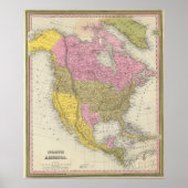 Noord-Amerika 34 Poster (Voorkant)