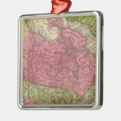 Noord-Amerika 36 Metalen Ornament (Links)