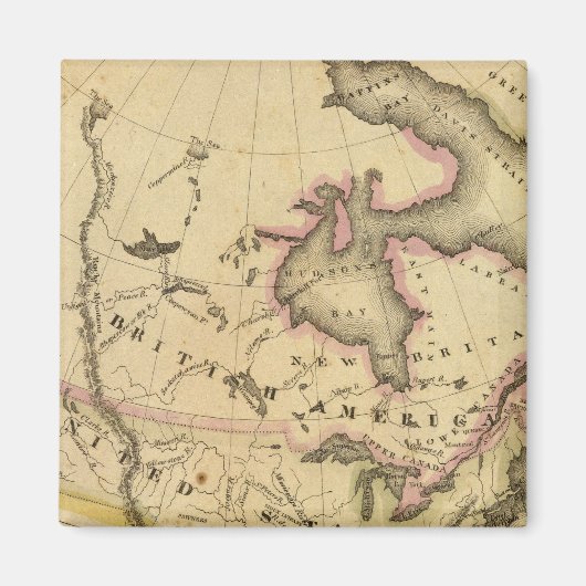 Noord-Amerika 37 Magneet (Voorkant)