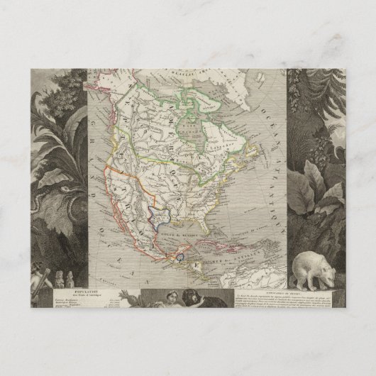 Noord-Amerika 39 Briefkaart (Voorkant)