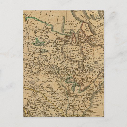 Noord-Amerika 3 Briefkaart (Voorkant)