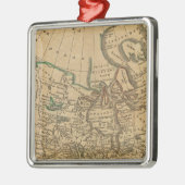 Noord-Amerika 3 Metalen Ornament (Links)