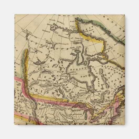 Noord-Amerika 42 Magneet (Voorkant)