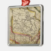 Noord-Amerika 42 Metalen Ornament (Links)
