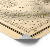 Noord-Amerika 43 Poster (Hoek)