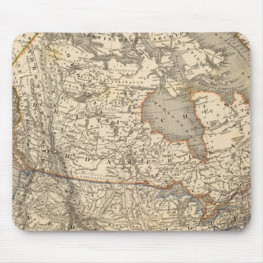 Noord-Amerika 45 Muismat (Voorkant)