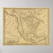 Noord-Amerika 45 Poster (Voorkant)