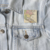 Noord-Amerika 46 Vierkante Button 5,1 Cm (In situ)