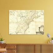 Noord-Amerika 47 Canvas Afdruk (Insitu (Woonkamer))