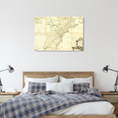 Noord-Amerika 47 Canvas Afdruk (Insitu (Slaapkamer))