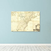 Noord-Amerika 47 Canvas Afdruk (Insitu (Houten vloer))