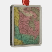 Noord-Amerika 5 Metalen Ornament (Rechts)