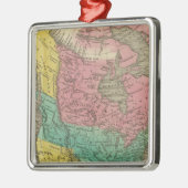 Noord-Amerika 5 Metalen Ornament (Links)