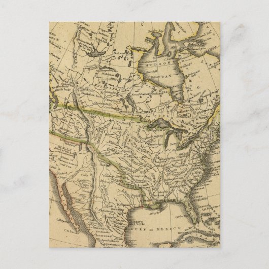 Noord-Amerika 7 Briefkaart (Voorkant)