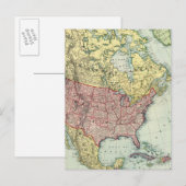 Noord-Amerika 7 Briefkaart (Voorkant / Achterkant)